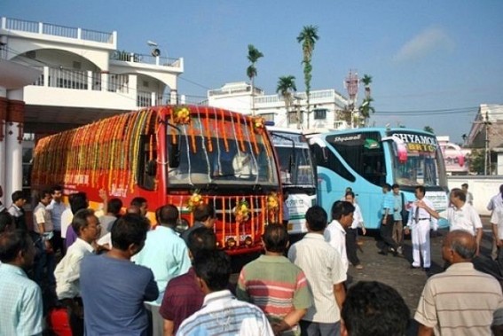 Air-connectivity downs in Tripura despite tax cut, passengers rest hope on Agartala-Kolkata bus service Air-connectivity downs in Tripura despite tax cut, passengers rest hope on Agartala-Kolkata bus service